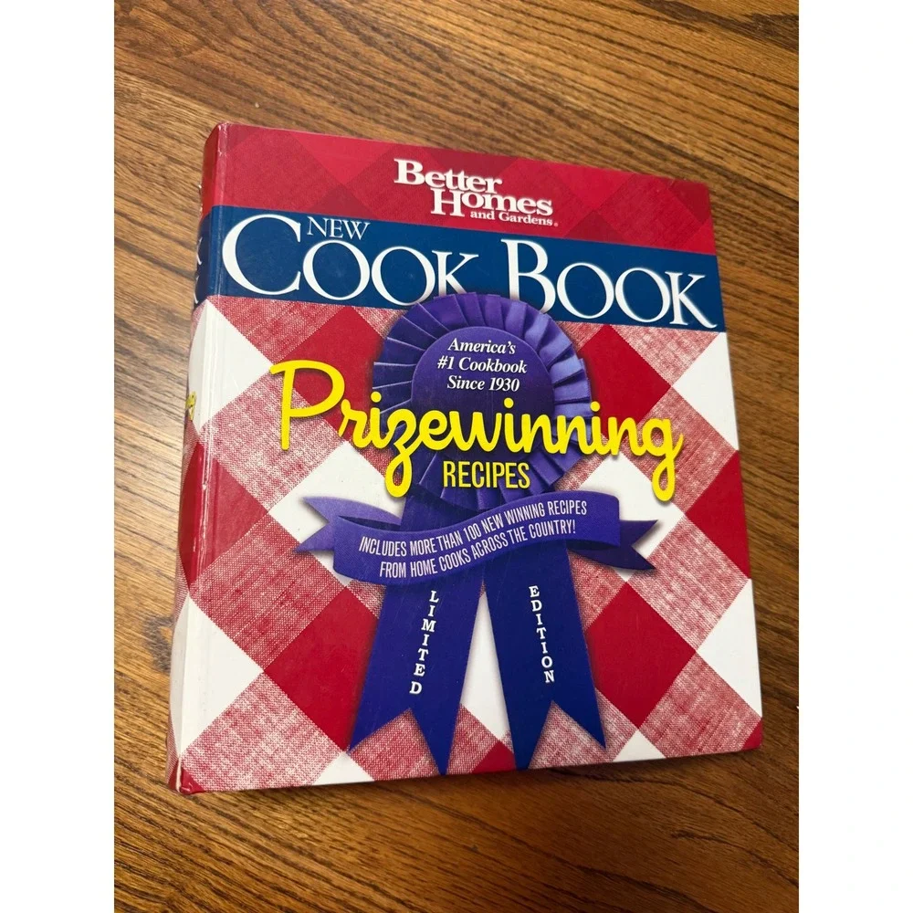 Better Homes and Gardens New Cook Book Prizewinning Recipes Limited Edition Hard
